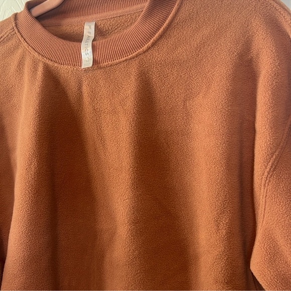 Fabletics Burnt Orange Crew Neck Sweater - Picture 6 of 6